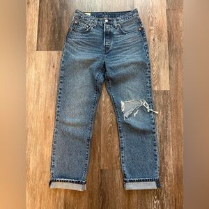 Levi’s Women’s 501 Straight size 27 in “Mystical Magic”